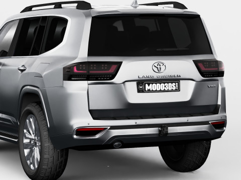 Toyota Land Cruiser Hybrid VXR 2026 3D Модель