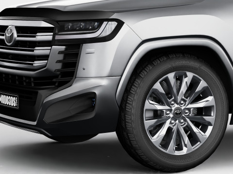 Toyota Land Cruiser Hybrid VXR 2026 3D Модель