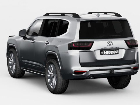 Toyota Land Cruiser Hybrid VXR 2026 3D Модель