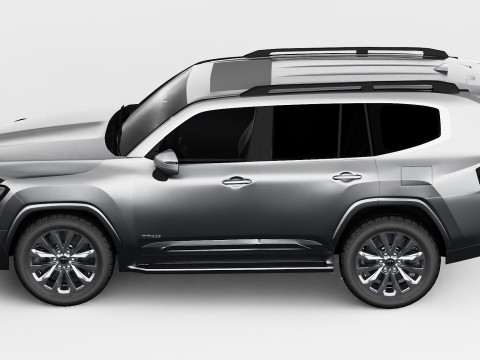 Toyota Land Cruiser Hybrid VXR 2026 3D Модель