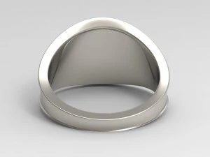 horned skull ring 3D Print Model