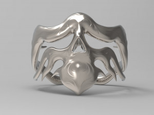 ring of flame skull 3D Принт Модель