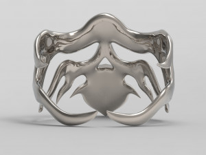 ring of flame skull 3D Принт Модель
