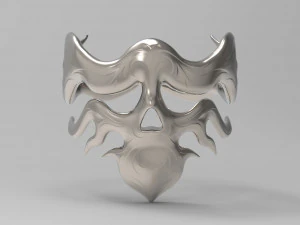 ring of flame skull 3D Print Model