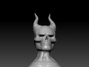 demon 3D 打印模型