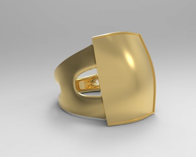 signet ring 3D प्रिंट मॉडल .c4d .max .obj .3ds .fbx .stl .blend 