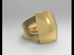 signet ring 3D Print Model