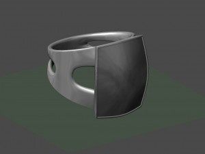 signet ring 3D प्रिंट मॉडल