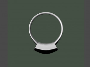 signet ring 3D प्रिंट मॉडल