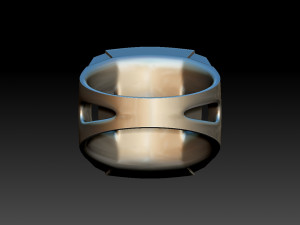 signet ring Modèles 3D en vedette