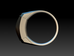 signet ring Modèles 3D en vedette