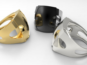 signet ring Modèles 3D en vedette