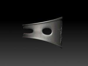 pentagram ring 3Dプリントモデル