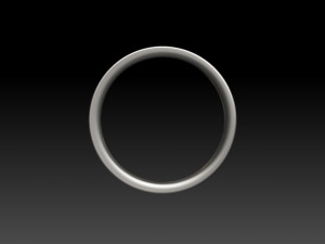 pentagram ring 3Dプリントモデル