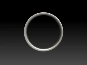 pentagram ring 3D Print Model