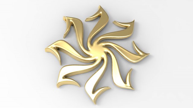 kolovrat pendant 3D 打印模型 .c4d .max .obj .3ds .fbx .stl .blend 