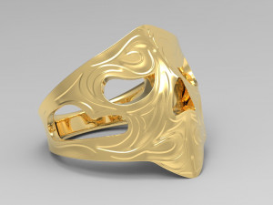 scull ring 3D 打印模型