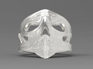 scull ring 3D Print Model