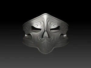 scull ring 3D Print Model