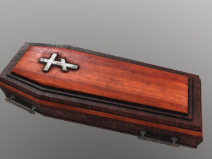 coffin Modello 3D