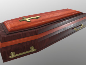 coffin 3Dモデル