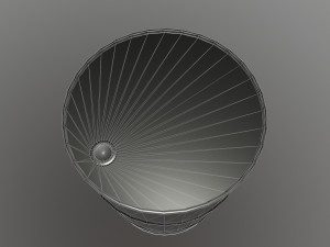 barrel with radiation 3D Модель