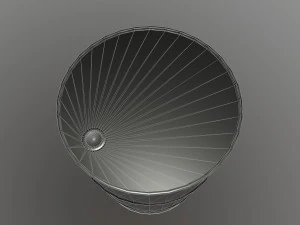 barrel with radiation 3D Model