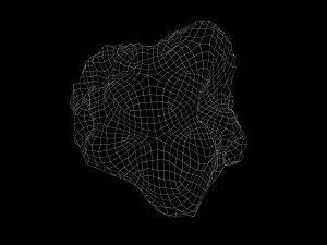 stone asteroid 3D Model