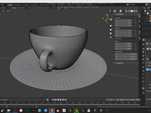 mug cup 3D 模型