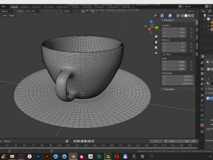 mug cup 3D Model