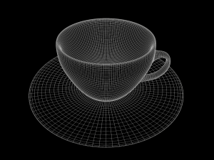 mug cup 3D 模型