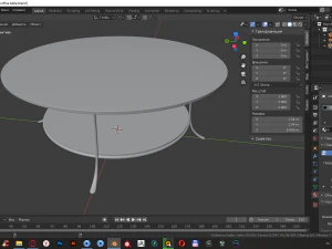 Couchtisch 3D Modell
