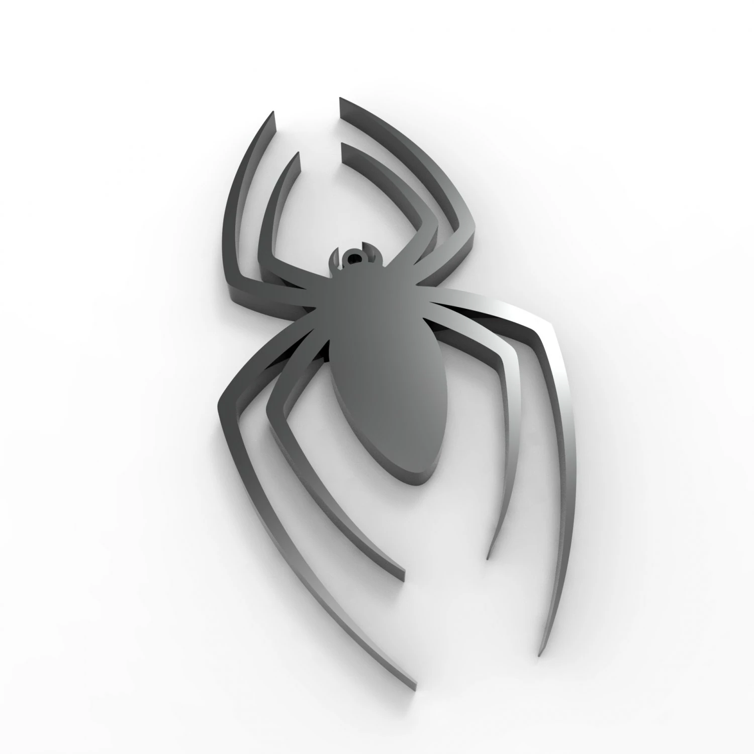 spider pendant 3D Print Model .c4d .max .obj .3ds .fbx .stl .blend 