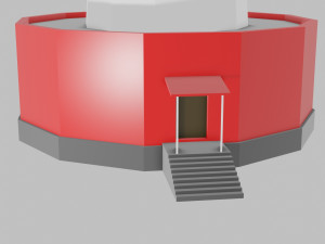 low poly lighthouse Modelo 3D