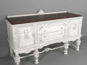 old buffet 3D Model