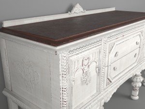 old buffet 3D Model