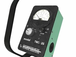 dos&iacute;metro Geiger Low Poly Modelo 3D