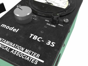 dosimeter geiger low poly Model 3D