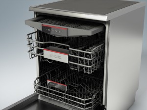 bosch dishwasher 3D 模型