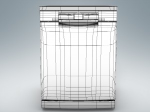bosch dishwasher 3D 模型