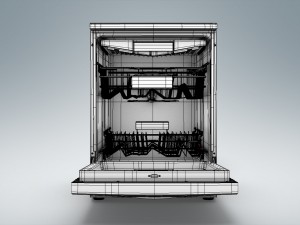 bosch dishwasher 3D 模型
