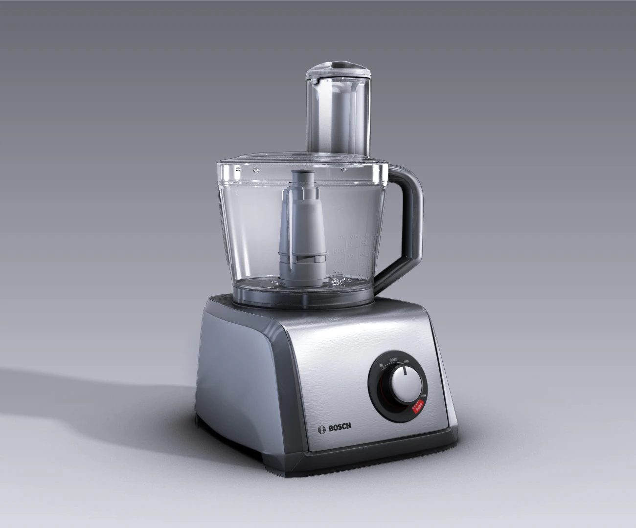 bosch food processor 3D Model .c4d .max .obj .3ds .fbx .stl .blend 