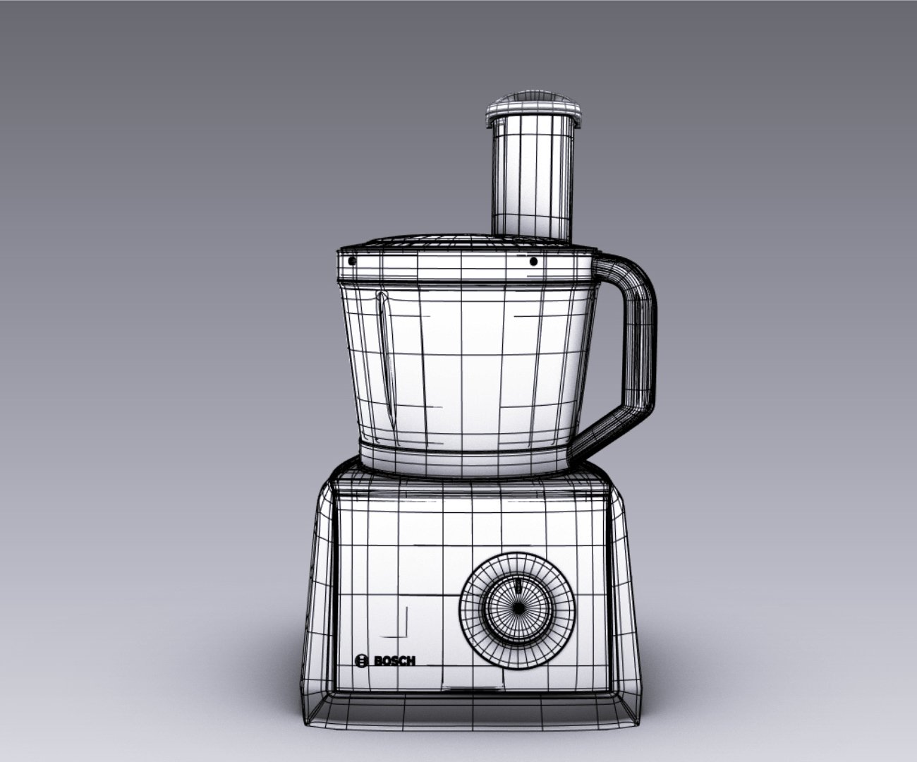 Bosch Food Processor 3D model