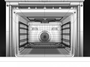 bosch oven Modelo 3D