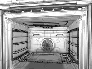 bosch oven Modelo 3D