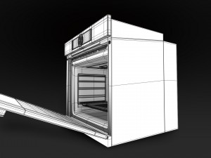 bosch oven Modelo 3D