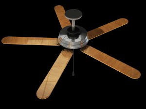ceiling fan Model 3D