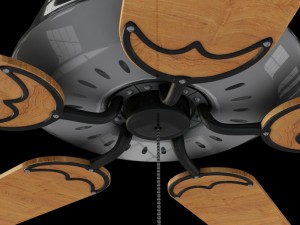 ceiling fan Model 3D