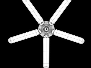 ceiling fan Model 3D