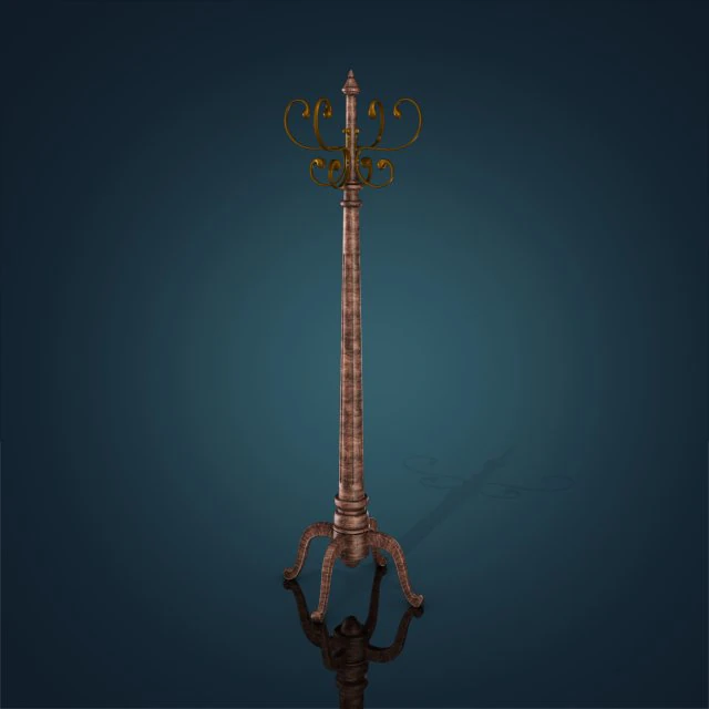 perchero Modelo 3D .c4d .max .obj .3ds .fbx .stl .blend 